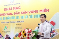 Mua nông sản, trái cây chất lượng cao tại phiên chợ đặc biệt