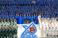 Gần 800 đại biểu dự Phiên trọng thể Đại hội Đoàn toàn quốc XIII