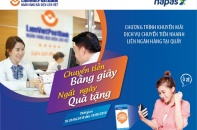 “Chuyển tiền bằng giây - ngất ngây quà tặng” cùng LienVietPostBank