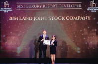 BIM Land tiếp tục nhận giải thưởng trong lĩnh vực bất động sản cao cấp