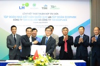 Ecopark bắt tay hợp tác với Tập đoàn Nhà đất LH Hàn Quốc