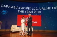 Vietjet là hãng hàng không chi phí thấp dẫn đầu tại châu Á - Thái Bình Dương năm 2019