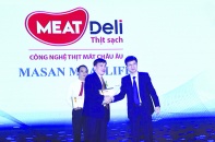 Năm đầu tiên ra mắt thị trường, MEATDeli trong Top 10 thương hiệu - sản phẩm được tin dùng nhất Việt Nam