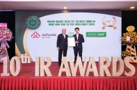 Nafoods Group lọt Top 3 doanh nghiệp niêm yết có hoạt động IR tốt nhất năm 2020