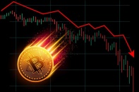 Bị từ chối tại đỉnh 20.000 USD, giá Bitcoin rơi tự do