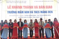 PV GAS tài trợ 12 tỷ đồng xây dựng trường học tại Kon Tum
