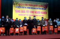 Thường trực Ban Bí thư thăm, tặng quà Tết hộ nghèo và công nhân tại Thái Bình