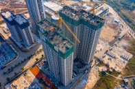Thi công “thần tốc”, Imperia Smart City cất nóc vượt tiến độ phân khu 1