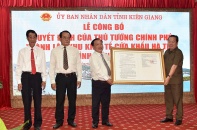 Kiên Giang công bố Quyết định thành lập Khu kinh tế cửa khẩu Hà Tiên
