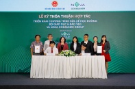 Nova Consumer Group hợp tác triển khai chương trình bữa xế học đường