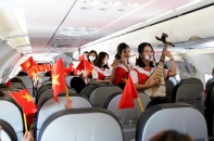 Mừng lễ 30/4, Vietjet mang tới những món quà, trải nghiệm khác biệt cho khách hàng