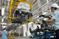 Sản xuất công nghiệp tăng vọt, lên mức 2 con số