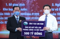 Golf Long Thành ủng hộ 500 tỷ đồng vào Quỹ Vắc-xin phòng, chống Covid-19