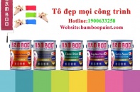 Bamboo sẽ ra mắt sơn siêu bóng men sứ ngoại thất vào tháng 10