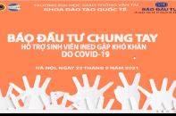 Báo Đầu tư trao học bổng cho sinh viên gặp khó khăn do COVID-19
