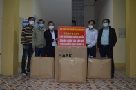 Công ty TNHH DVTM Tổng hợp Quang Hưng Phát tích cực ủng hộ công tác phòng, chống dịch