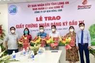 Long An trao giấy chứng nhận đăng ký đầu tư 4 dự án có vốn 3.955 tỷ đồng