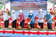 Cà Mau khởi công Dự án hồ chứa nước ngọt phục vụ trên 110.000 dân