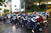 [Ảnh] Trên 600.000 học sinh tại Hà Nội quay lại trường học
