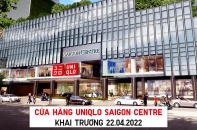 UNIQLO sắp khai trương cửa hàng mới ở Saigon Centre