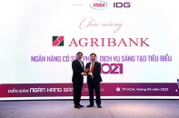 Agribank đón nhận hai giải thưởng Ngân hàng Việt Nam tiêu biểu 2021