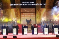 Chủ tịch nước Nguyễn Xuân Phúc dự Lễ khánh thành Đền thờ Vua Hùng TP. Cần Thơ