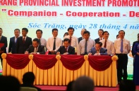 Trên 200 ngàn tỷ đồng vốn đầu tư cam kết rót vào tỉnh Sóc Trăng