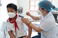 Thái Bình tiếp tục triển khai tiêm vaccine ngừa Covid-19 cho trẻ dưới 12 tuổi