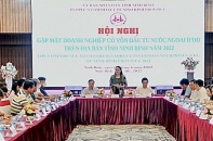Ninh Bình gặp mặt doanh nghiệp có vốn đầu tư nước ngoài