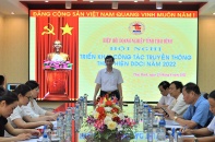 Thái Bình triển khai thực hiện Bộ chỉ số đánh giá năng lực sở, ngành