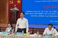 Kiên Giang họp báo thông tin về các vấn đề “nóng” của Phú Quốc