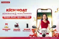 Cơ hội sở hữu xe máy Honda Vision cùng Agribank E-Mobile Banking
