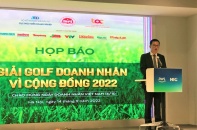 Sắp diễn ra “Giải Golf Doanh nhân vì cộng đồng 2022”