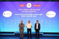 Agribank - Top 10 Thương hiệu mạnh ngành Ngân hàng Tài chính năm 2022