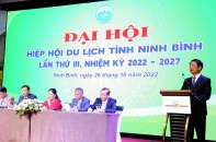 Hiệp hội Du lịch Ninh Bình tổ chức Đại hội lần thứ III, nhiệm kỳ 2022-2027