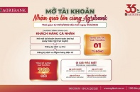 Gần 800 cơ hội nhận “Tài Lộc” tại chương trình “Mở tài khoản nhận quà lớn cùng Agrbank”