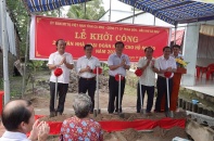 Phân bón Cà Mau khởi công xây dựng 200 căn nhà tình nghĩa