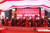 Khởi công dự án 200 triệu USD tại Khu công nghiệp Liên Hà Thái