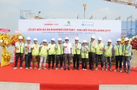 Gamuda Land hoàn thành cất nóc Diamond Centery đúng tiến độ