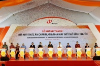 Japfa Việt Nam khánh thành nhà máy thức ăn chăn nuôi và nhà máy giết mổ Bình Phước