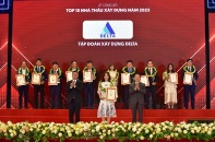 Delta Group tiếp tục được vinh danh Top 10 Công ty Xây dựng 2023