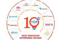 Top 10 Doanh nghiệp Sáng tạo và Kinh doanh hiệu quả Việt Nam 2023 ngành bất động sản - xây dựng