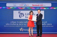 Bảo hiểm Liberty lần thứ 4 được vinh danh tại Giải thưởng Dịch vụ Tài chính tiêu biểu