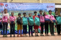 CME Solar tặng học bổng, đồ dùng học tập cho học sinh nghèo Tịnh Biên