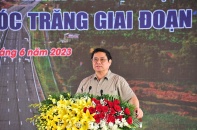 Thủ tướng phát lệnh khởi công cao tốc trục ngang đầu tiên tại ĐBSCL, vốn 44.691 tỷ đồng