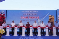 Hà Nam đưa vào hoạt động Cảng thủy nội địa Thái Hà