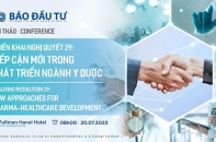 Báo Đầu tư sẽ tổ chức Hội thảo tiếp cận mới trong phát triển ngành y dược
