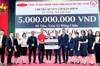 Dai-ichi Life Việt Nam chi trả 5 tỷ đồng quyền lợi bảo hiểm cho một khách hàng tại tỉnh Bắc Ninh