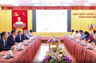 Lãnh đạo tỉnh Nam Định làm việc với Tập đoàn Sumitomo và Công ty TNHH KCN Thăng Long