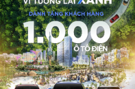 Vinhomes tặng 1.000 ô tô điện VinFast cho khách hàng